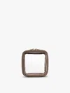 Calpak Tiny Clear Cosmetics Case In Brown