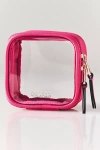 Calpak Tiny Clear Cosmetics Case In Pink