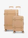 Calpak Trnk 2-piece Luggage Set In Trnk Almond In Trnk Almond