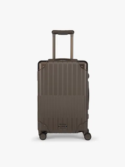 Calpak Vault Carry-on Luggage In Mushroom