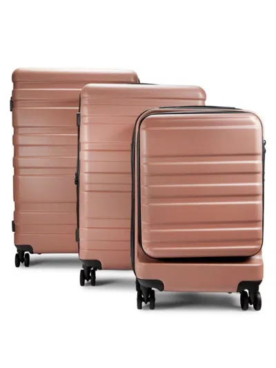 Calpak Kids' Voyage 3-piece Luggage Set In Gold