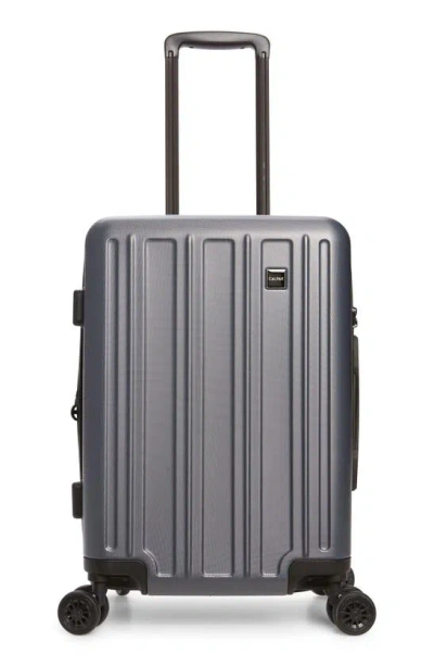 Calpak Wandr 20" Hardside Expandable Spinner Suitcase In Gray
