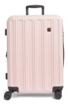 Calpak Wandr 24" Hardside Expandable Spinner Suitcase In Soft Pink