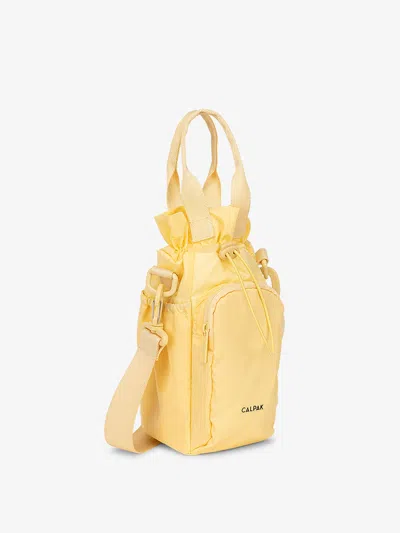 Calpak Water Bottle Holder In Yellow