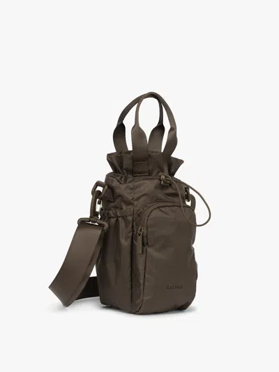 Calpak Water Bottle Holder In Brown