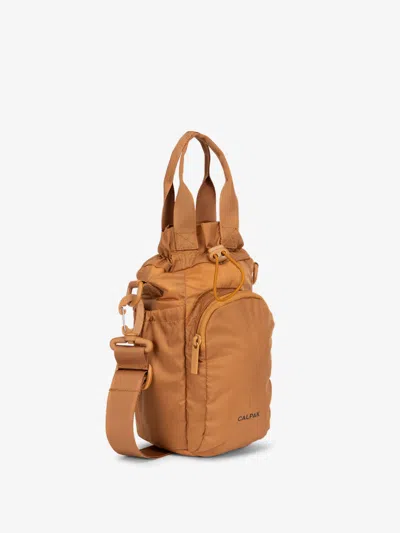 Calpak Water Bottle Holder In Camel