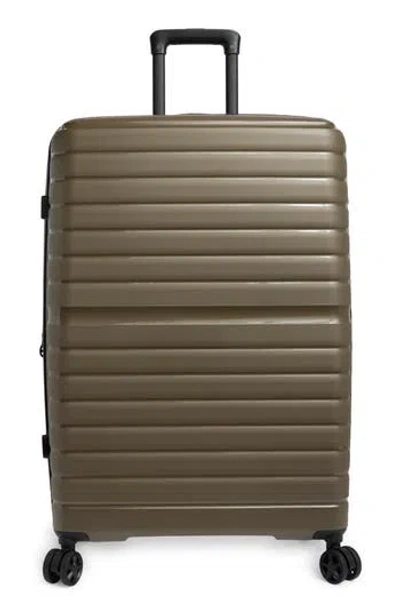 Calpak Zayn 28-inch Hardside Spinner Suitcase In Olive Brown