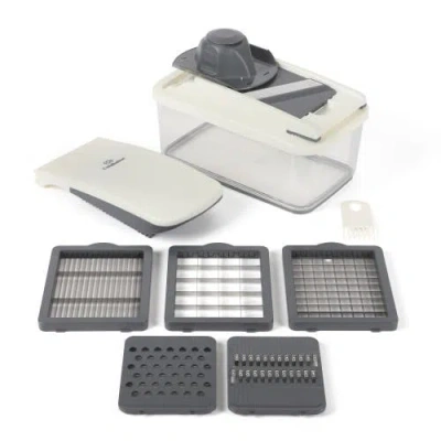 Calphalon Aero 8-in-1 Vegetable Chopper And Dicer With Storage Container In Silver