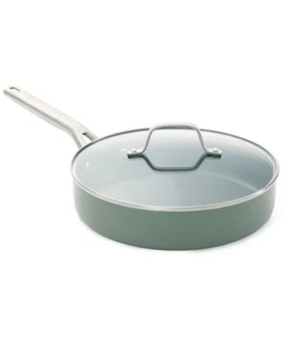 Calphalon Ceramic Nonstick 3qt Sautž Pan With Lid In Black