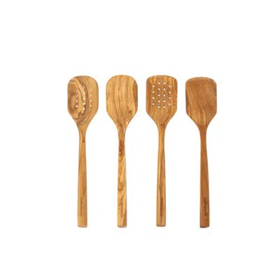 Calphalon Edge 4-piece Cooking Utensil Set, 13 Inch In Brown