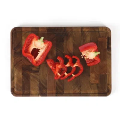 Calphalon Edge Guard Large 20 X 15 End Grain Acacia Wood Cutting Board