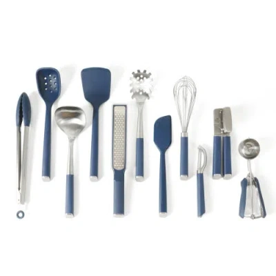 Calphalon Edge Stainless Steel Kitchen Tools And Gadgets Set In Blue