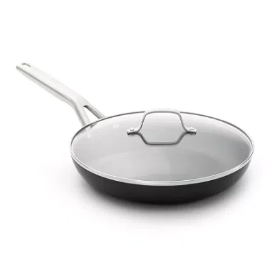 Calphalon Hard Anodized 10" Frying Pan With Lid In Black