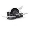 Calphalon Hard Anodized 10-pc. Cookware Set In Black