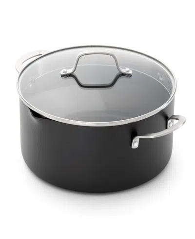 Calphalon Hard-anodized Nonstick 7-qt. Dutch Oven With Lid In Grey