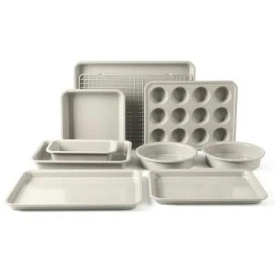 Calphalon Legacy 10 Piece Pfa Free Nonstick Bakeware Set In Taupe