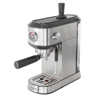 Calphalon Miniatura Compact Espresso Machine And Milk Frother In Silver