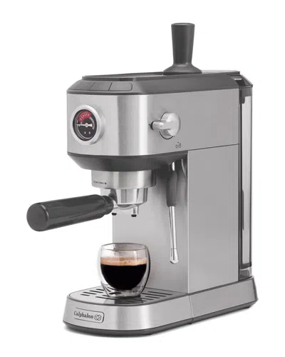 Calphalon Mr. Coffee  Miniatura Espresso Machine With Milk Frother & Pressure In Gray