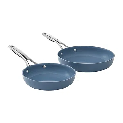 Calphalon Premier 2-pc. Cookware Set In Blue