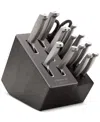 Calphalon Premier By  15-piece Knife Set With Sharpin Edgetech, Stainless Steel Handles In No Color