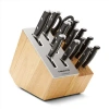 Calphalon 15-pc. With Sharpin Edgetech Knife Block Set In Black
