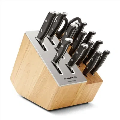 CALPHALON PREMIER BY CALPHALON  15-PIECE KNIFE SET WITH SHARPIN EDGETECH