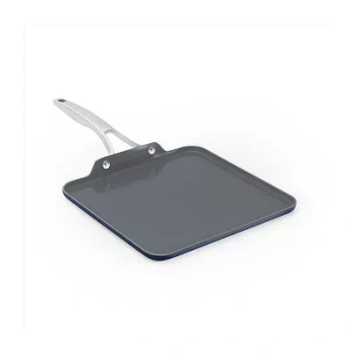 Calphalon Premier Ceramic 11" Square Griddle Pan In Blue