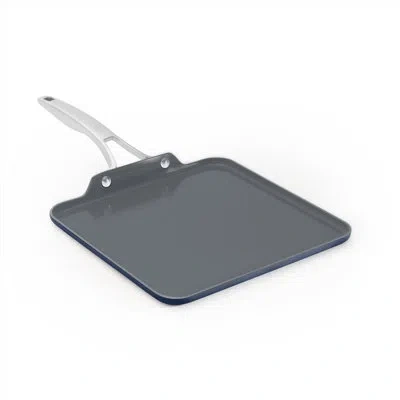 Calphalon Premier Ceramic Nonstick 11" Square Griddle, Midnight Blue