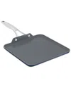 Calphalon Premier Ceramic Nonstick 11in Square Griddle In Black