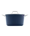 Calphalon Premier Ceramic Nonstick 7-quart Dutch Oven With Lid In Midnight Blue