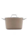 Calphalon Premier Ceramic Nonstick 7-quart Dutch Oven With Lid In Nude