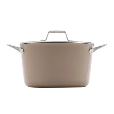 Calphalon Premier Ceramic Nonstick 7-qt. Dutch Oven With Lid, Mushroom Gray