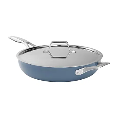 Calphalon Premier Cookware Set In Blue