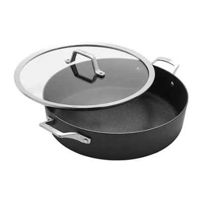 Calphalon Premier Hard Anodized 7-qt. Sauteuse Pan In Black
