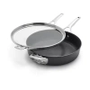 Calphalon Premier Space-saving Hard Anodized 5-qt. Saute Pan In Black
