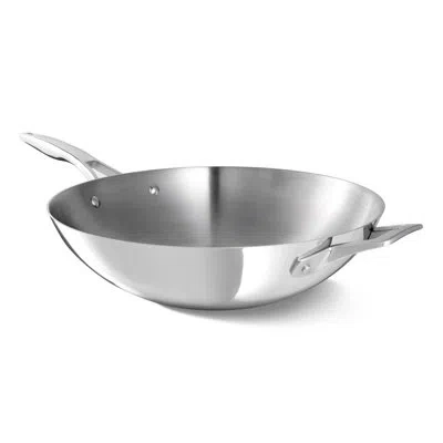 Calphalon Premier Stainless Steel 13-inch Wok In Silver