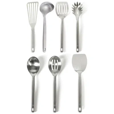 Calphalon Prime 7 Piece Stainless Steel Kitchen Tool Set In Silver
