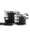 CALPHALON CALPHALON SPACE SAVING 14PC NONSTICK COOKWARE SET