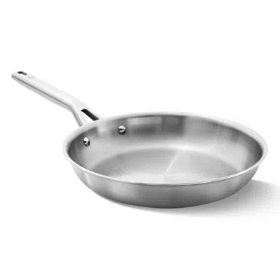 Calphalon Stainless Steel 10 Inch Fry Pan In Silver