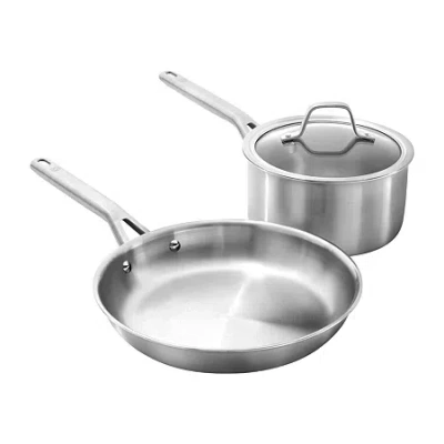 Calphalon Stainless Steel 3-pc. Cookware Set In Animal Print