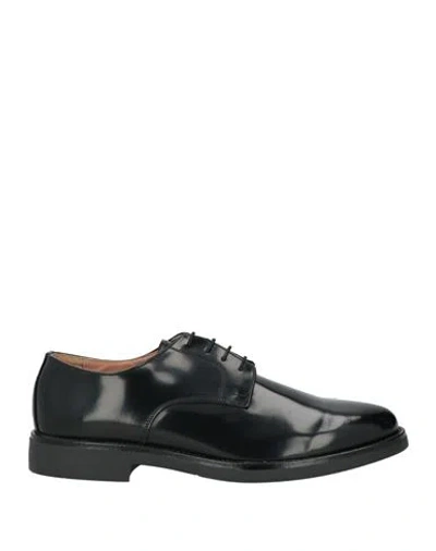 Calpierre Man Lace-up Shoes Black Size 10 Leather