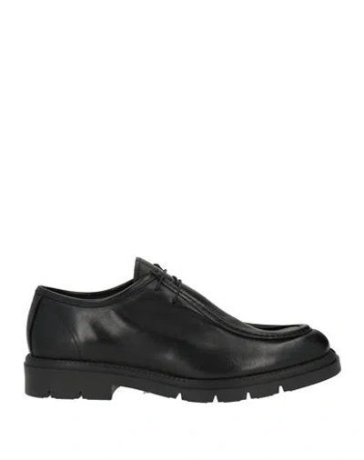 Calpierre Man Lace-up Shoes Black Size 9 Leather