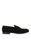 Calpierre Man Loafers Black Size 9 Leather