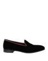 Calpierre Man Loafers Dark Brown Size 9 Textile Fibers, Leather In Brown