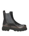 Calpierre Woman Ankle Boots Black Size 10 Soft Leather In Black
