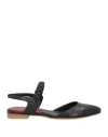 Calpierre Woman Ballet Flats Black Size 7.5 Leather
