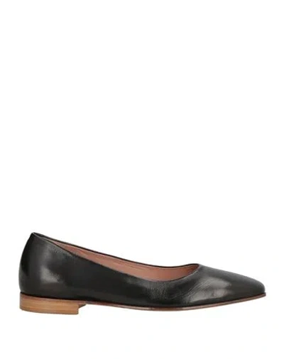 Calpierre Woman Ballet Flats Black Size 8 Leather