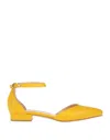 Calpierre Ballet Flats In Yellow