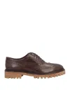 Calpierre Lace-up Shoes In Brown