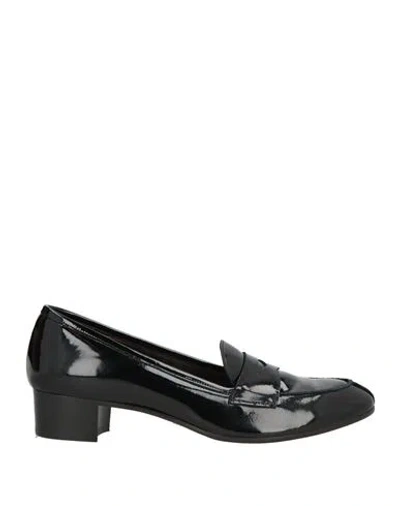 Calpierre Woman Loafers Black Size 11 Leather